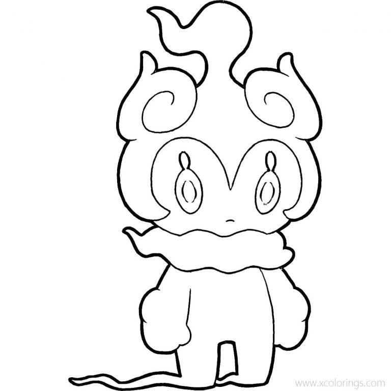 Hoopa Unbound Pokemon Coloring Pages Alternate Form - XColorings.com