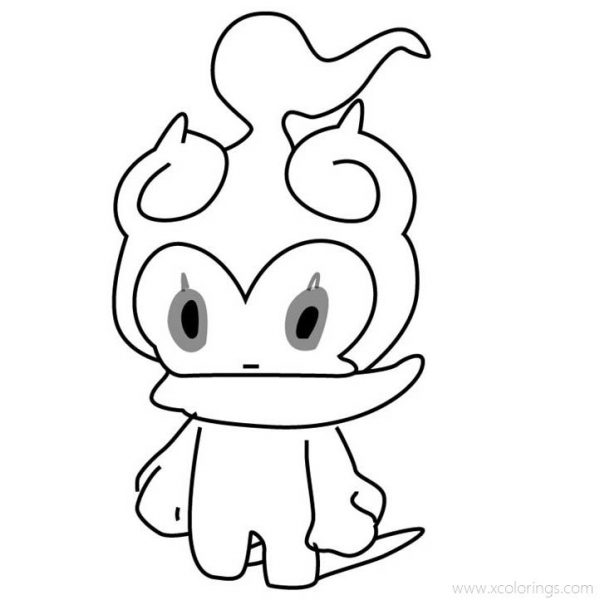 Tapu Bulu from Pokemon Coloring Pages - XColorings.com