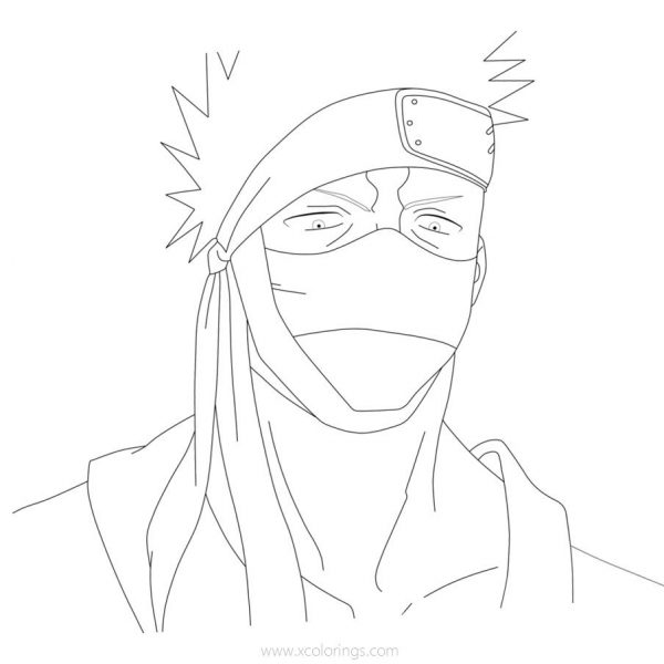 Strong Zabuza Coloring Pages from Naruto - XColorings.com