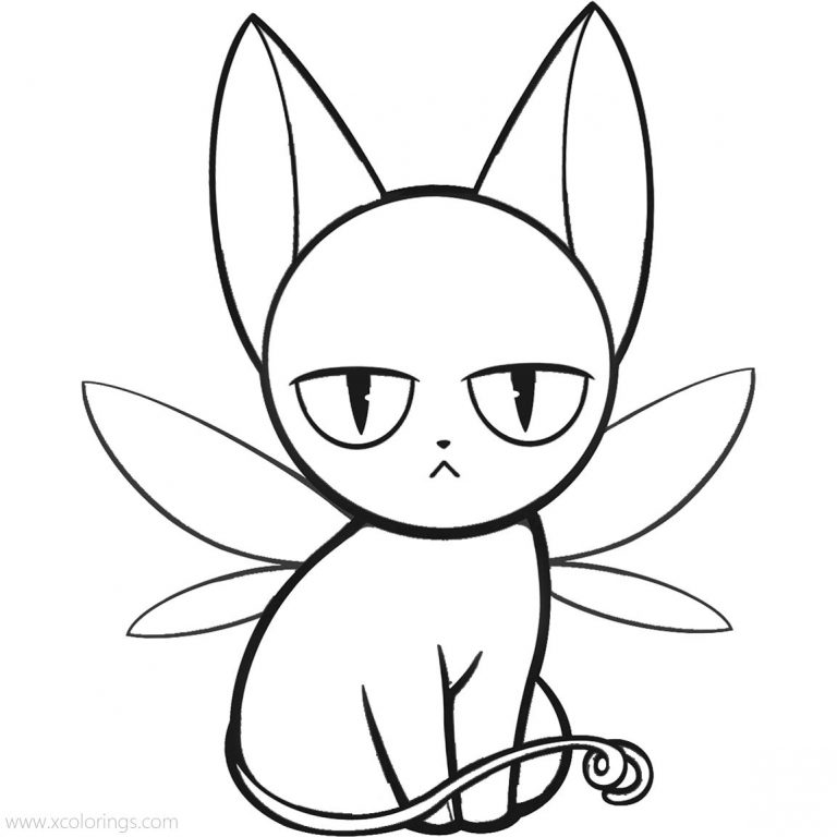 Cardcaptor Sakura Spinel Sun Coloring Pages - XColorings.com