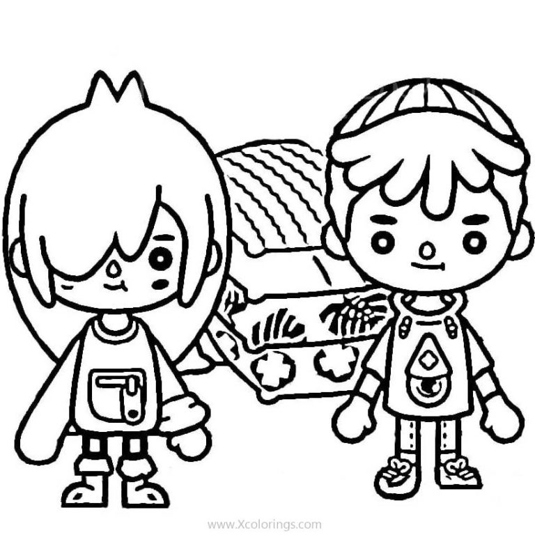 Toca Life World Coloring Pages - XColorings.com