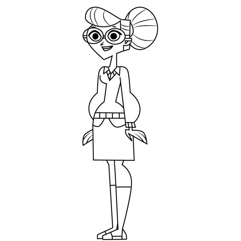 Total Drama Coloring Pages Geoff - XColorings.com