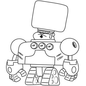 Atomic Puppet Coloring Pages Naughty Kitty - XColorings.com