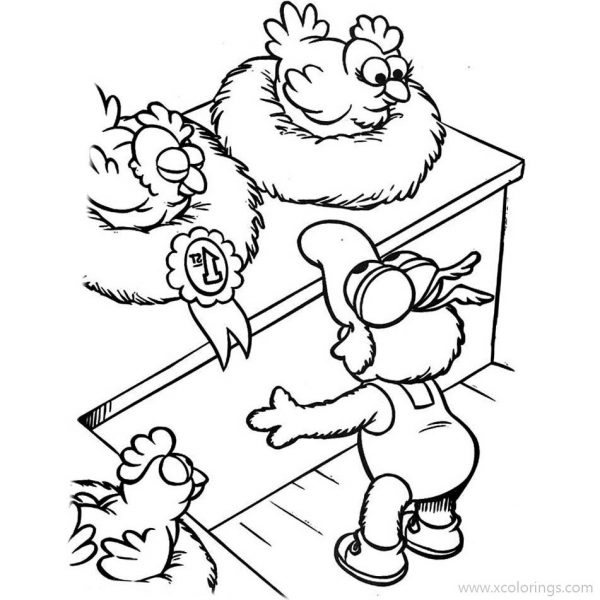 Baby Fozzie Bear Coloring Pages - XColorings.com