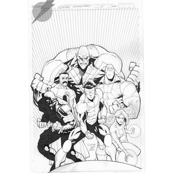 Invincible is Fighting Coloring Pages - XColorings.com