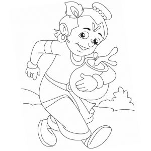 Lord Krishna Coloring Pages - XColorings.com