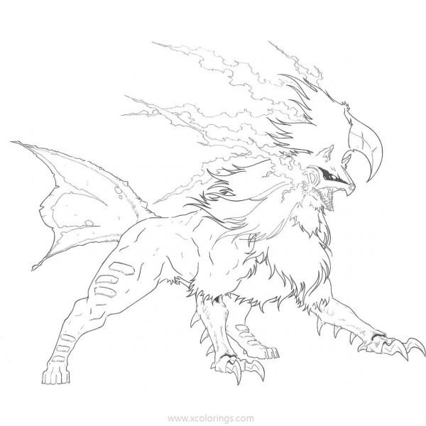 Silvally Coloring Pages Printable - XColorings.com