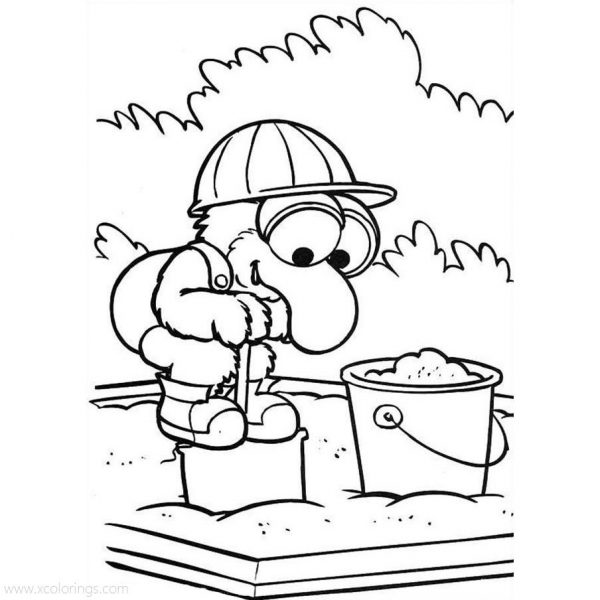 Baby Fozzie Bear Coloring Pages - XColorings.com