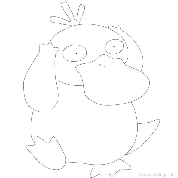 Psyduck Coloring Pages - XColorings.com